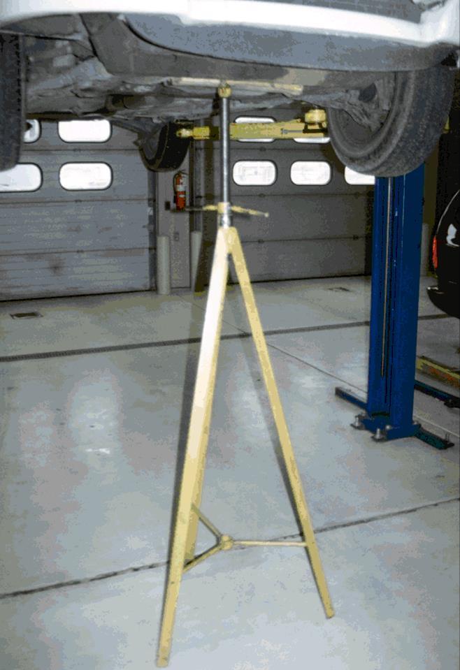 Safety Stands Safety stands should be used when