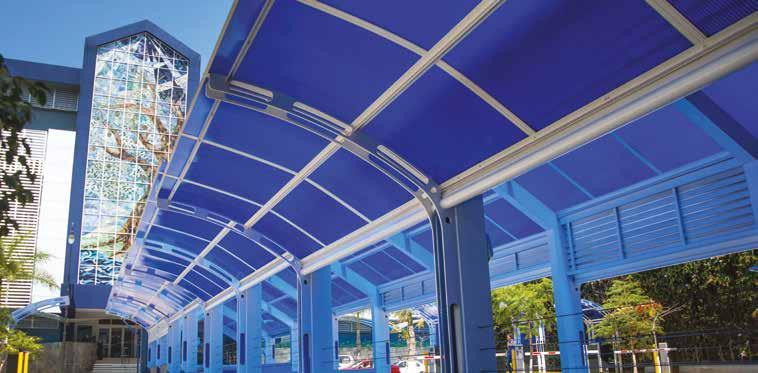 Multi-wall Polycarbonate High-impact strength and superior thermal insulation properties A lightweight Polycarbonate sheet with high-impact strength and superior thermal insulation properties.