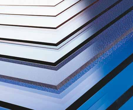 Clear Solid Polycarbonate Sheet Flat Polycarbonate Sheet Features High-impact resistance - virtually unbreakable High-clarity and light transmission Blocks virtually all UV radiation Weather and UV