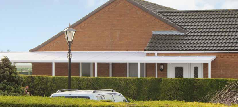 Evolution Carport & Canopy System The Evolution Canopy is an exciting new system, encompassing a modern design with clean sight lines providing ease of installation.