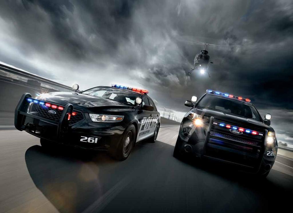 2013 Ford Police Interceptor Sedan and Utility: