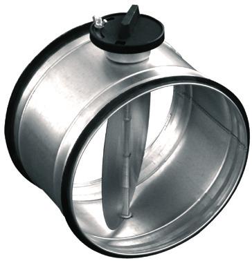 GSKSKR008 GSKSKR009 GSKSKR010 Shut-off dampers SK/ SKR are used for shutting off and controlling airflow. They are easily installed in a circular air duct system. Can be mounted in any position.