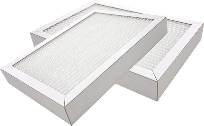 MPL Panel filter MPL panel filters are G4 or F7 filtration class. New type principle of fluting and punctuate sticking of pleats ensures low resistance to air flow and a large capacity for dust.