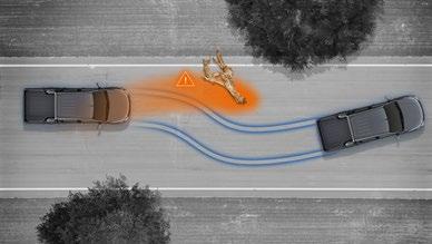steering control of the vehicle and manoeuvre around obstructions in heavy braking conditions.