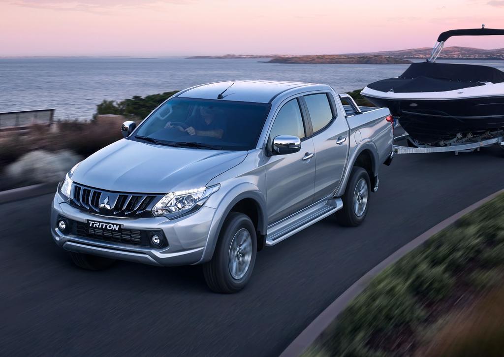BUILT TOUGH FOR WORK AND PLAY In a Mitsubishi Triton you can take on whatever the day serves up for work, play and everything in between.