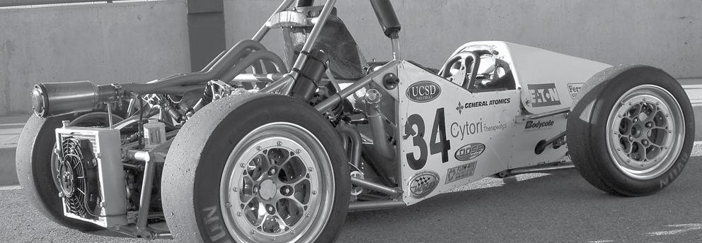 The Competition Team History Every year, Triton Racing designs, builds, and tests a new open-wheeled single seater racecar design
