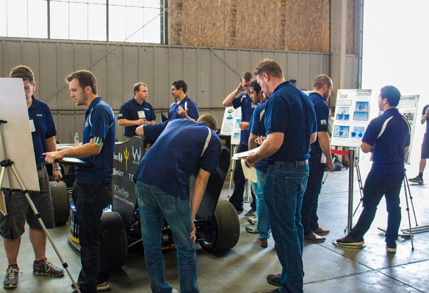 In the cost presentation, teams estimate the total cost of manufacturing their vehicle, including a detailed breakdown of costs to