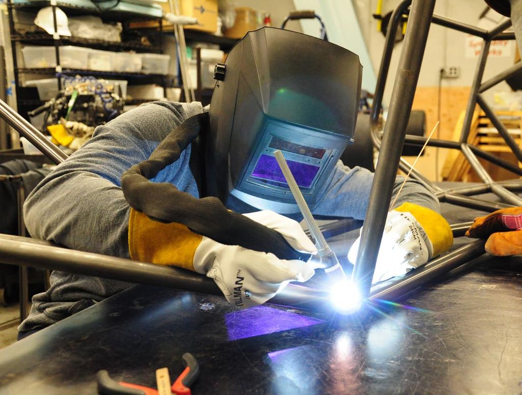 However, this was not without the loss of some Welding TR-16 s frame in December experience due to graduating members.