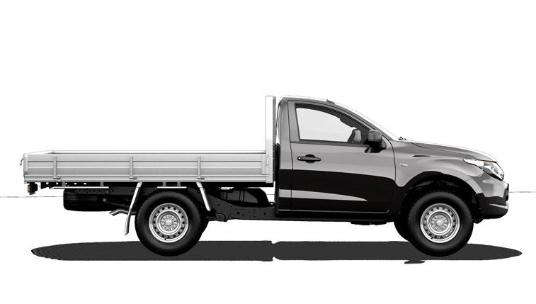 Triton Single Cab Triton Double Cab 2wd glx auto chassis + + 5-Speed Automatic with Sports Mode + + 2.4L MIVEC Intercooled Turbo Diesel + + 7.