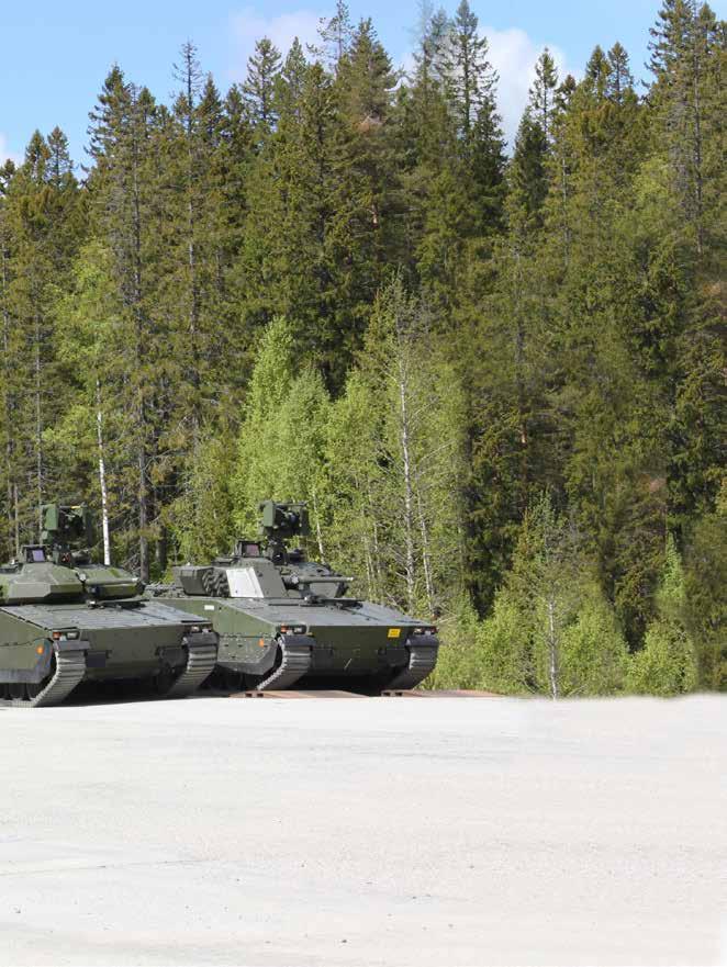 7 The CV90 family Ready for any mission, the modular CV90, ensures freedom of design for a wide variety of variants.