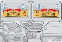 Seat Heaters and Ventilators (if equipped) Heats the seat The indicator light comes on.
