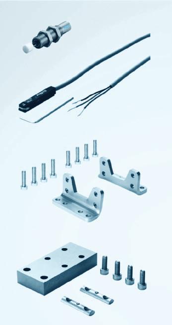 Accessori es and Sensors Mounting kits and supports Shock abosorber kits and retainers 4 4.