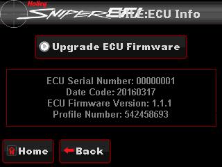 UPDATE FIRMWARE: NOTE: To use a HyperSpark Distributor with a Sniper, the system must be using these versions of firmware or later: Handheld: 1.