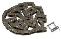 Chain, upper drive, 60H chain, 3/4" pitch, 210 links w/connector. Round Balers: 430, 435, 466, 467, 530, 535, 566, and 567. Chain, reverse drive, 60 chain, 3/4" pitch, 38 links w/connector.