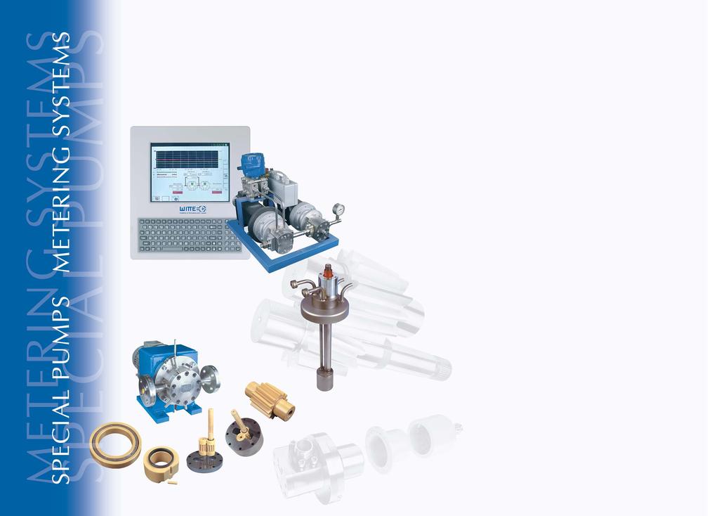 Metering Systems The WITTE metering system (WDS) enable precise volumetric metering of low to high viscosity media with gear pumps, even at high temperatures and pressures.