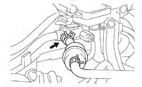 Remove the 4 bolts, and then remove the throttle w/ motor body and gasket.