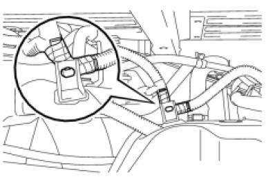 (g) Disconnect the wire harness from the fuel tank. (fig.