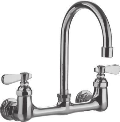Faucet Warranty : 1 year parts WM-60 Faucet for 18 and 20 sinks Warranty : 1 year parts 304 stainless steel