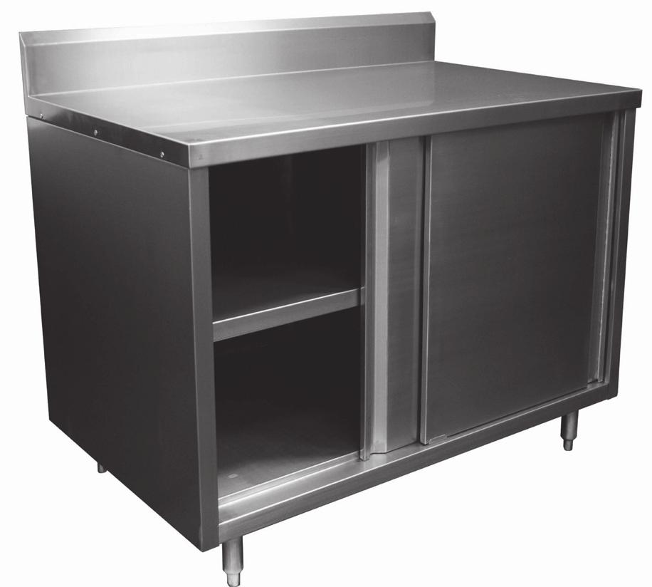 STORAGE CABINETS STAINLESS STEEL KNOCKDOWN CABINET All made with high quality 430 stainless steel Stainless steel inside