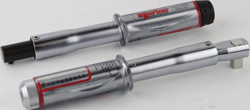 Slimline Torque Wrench SLO Fixed Head and Torque Handles Accuracy exceeds all international standards. Unmistakable signal when set torque is reached.