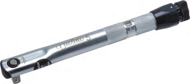 Professional Torque Wrench 5 The 5 is a torque wrench that offers high accuracy and the convenience of interchangeable 1/4