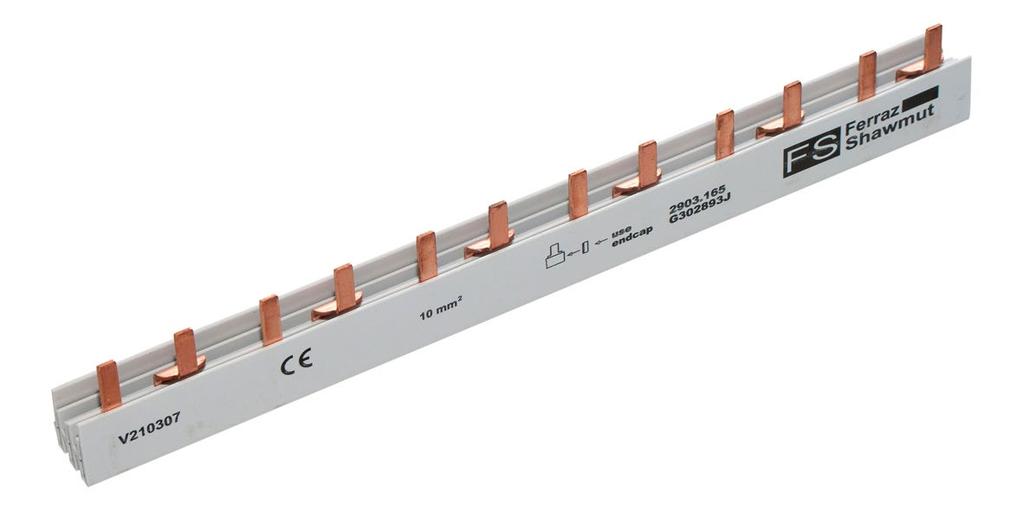 Wiring bars / Insulated bus bars Reference Description Application Weight Package CMS810BB1F13 CMS810BB2F6 CMS810BB1F13 CMS810BB2F6 CMS810BB3F4 CMS810BB4F3 T210306 V210307 W210308 X210309 single