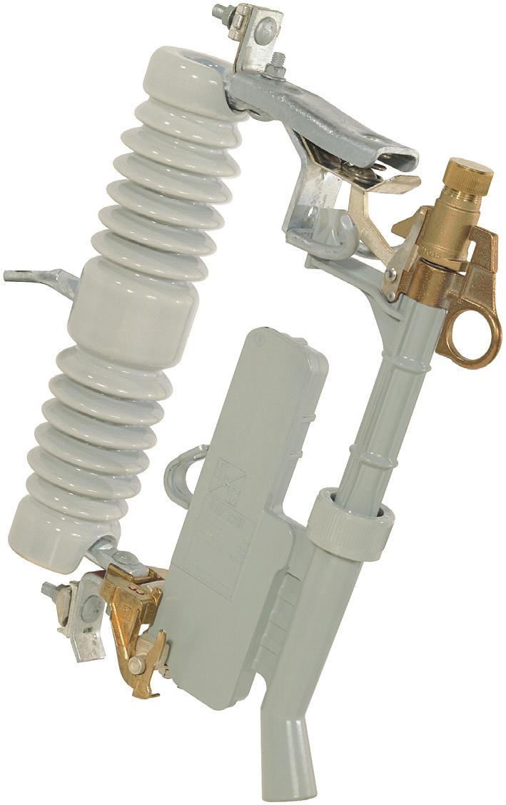 Similar in appearance to Catalog Number 98044 D rated for 25-kV, 50-kV BIL mounting on solidly grounded