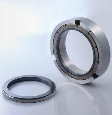 Mechanical seals Compressor seals Oil-lubricated seals WRS B WRS Double seal 3 2 1 2 3 13 6 7 6 The WRS is an oil-lubricated seal that safely seals various types of compressors and organic media.