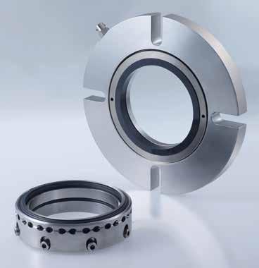 Mechanical seals Agitator seals Dry running seals SeccoMix X d 3 11 3 1 l 3 6 l2 26 5 d 1 h8 d 2 For top entry drives, on request side drive possible Dry-running Single and double seals Balanced