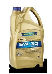 Engine Oils for Passenger Cars CleanSynto RAVENOL HPS SAE 5W-30 API SN(RC) / SM(EC) / SL / CF ACEA A3 / B4 Semi-synthetic low friction motor oil with CleanSynto technology with poly alpha olefin for