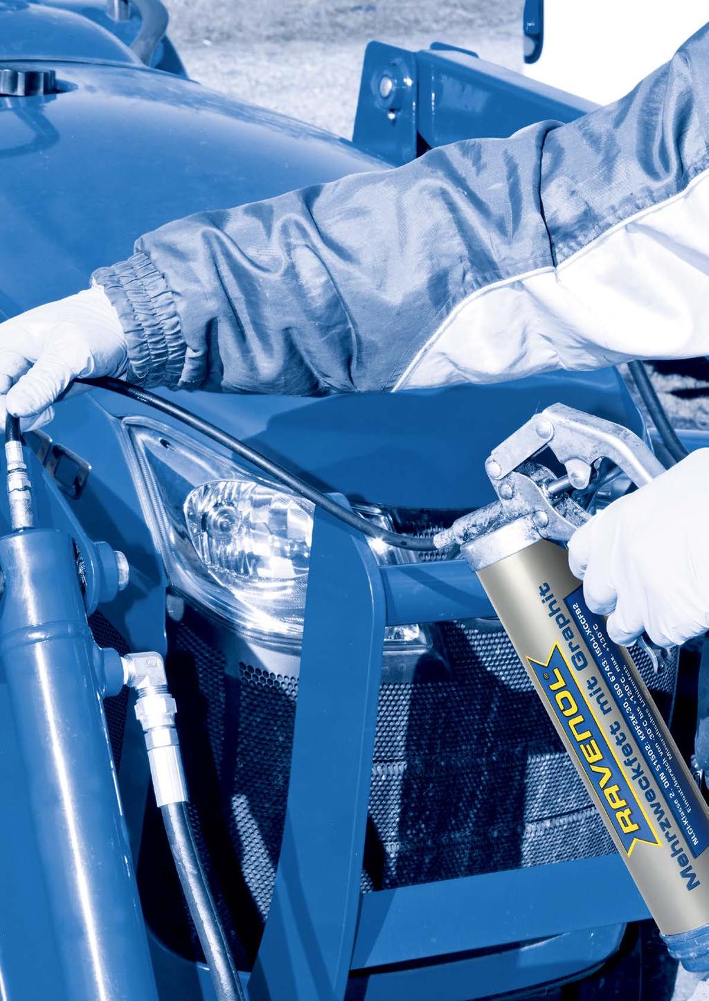 Greases RAVENOL Mehrzweckfett OML NLGI 2 Specification to DIN 51 502: K2K-30 Lithium saponified multipurpose grease for the lubrication of lightly loaded bearings and all machine parts. MB 267.