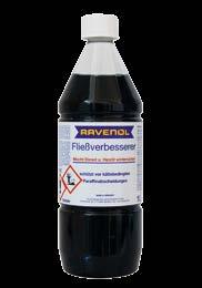 RAVENOL Fließverbesserer Diesel fuel and fuel oil additive to prevent waxing and plugging at low temperatures. Use according to mixture table. Use according to mixture table. Art.-Nr.