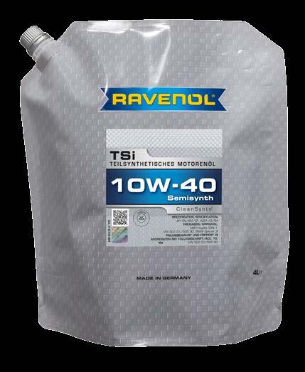 Ravenol stand-up pouch RAVENOL stand-up pouch for oil in: 1L