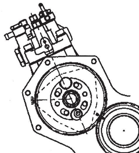 FUEL SYSTEM 12. If equipped, verify the fuel injection pump insulator (Figure 7-30, (2)) is not damaged. Reinstall the insulator and intake manifold if previously removed. 16. Prime the fuel system.