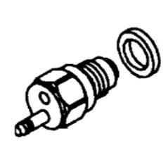 COOLING SYSTEM Disassembly of Engine Coolant Pump 1. Remove the thermostat cover (Figure 8-8, ). Discard the gasket. (3) (2) (3) (4) (2) 0000577A Figure 8-9 2.