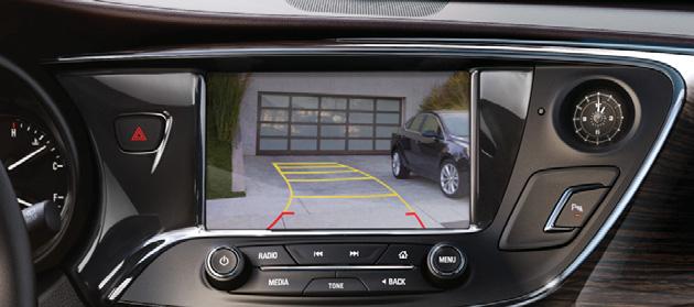When you re parking, checking the monitor can help you avoid obstacles in your blind spots and navigate tight spaces.
