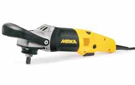 Polishing TOOLS MIRKA PS Model Mirka PS1437 Size 150 mm (6 ) Voltage mains supply 230 V~ Power input Speed Thread Noise level Weight 1400 W 1,100