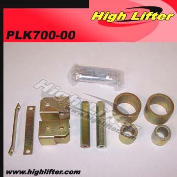 PLK-700R-00 - High Lifter Lift Kit This is a 2 lift kit by High Lifter. It will fit both the 500 and 700XP 05 and newer machines. PLK700R-00 High Lifter Lift Kit $138.