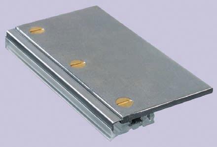 Necessary calculated distance of the cover plates 1 mm.