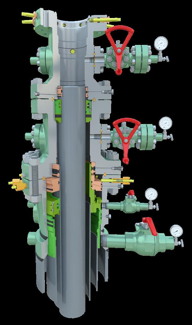 MBD Multibowl Diverter Wellhead System MBD* multibowl diverter wellhead systems are time-saving two-stage wellhead systems designed specifically for offshore applications.