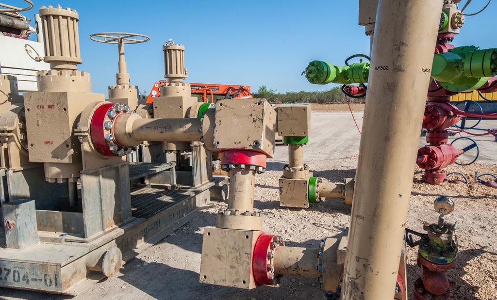 Unconventional Completions Unconventional Completions Cameron provides fracturing fluid control and monitoring services and technologies through to flowback and well testing to enhance the safety and