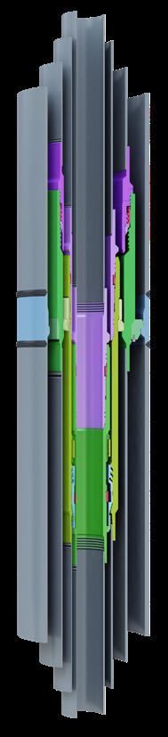 The shorter profile makes the system ideal for exploration applications. It retains many of the Centric C-15 system's features and also provides the option to reenter the well.
