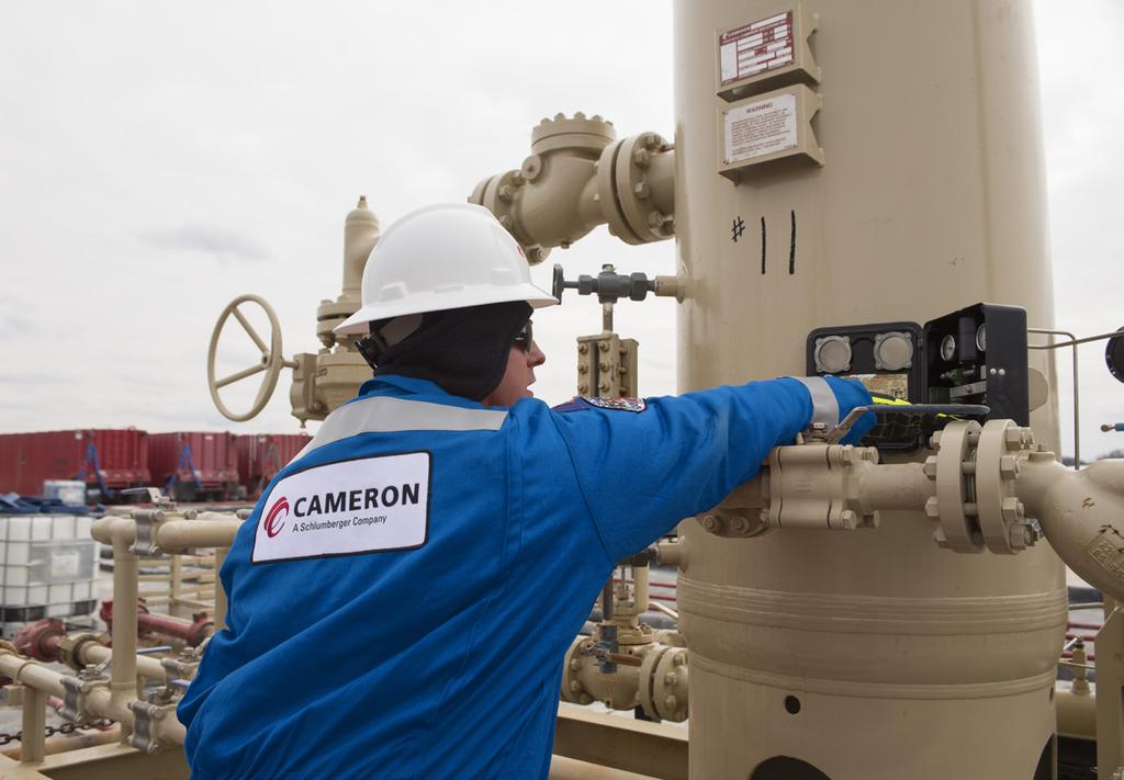 Safety Systems Cameron safety systems are customized to accommodate operators specific requirements to achieve ultimate valve control and absolute well safety.