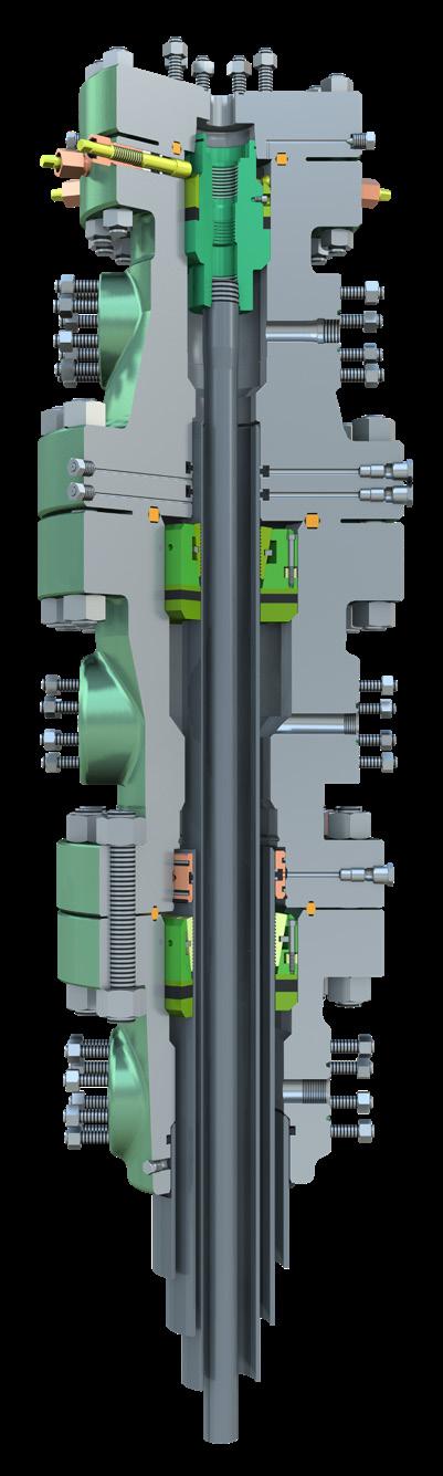 IC Conventional Wellhead System The versatile IC* conventional wellhead system product line incorporates a wide range of slip-type and mandrel casing hangers and packoffs, including the automatic