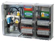 ÂÂSIRCO PV - Accessories (continued) Customised solutions When they are not mounted in empty enclosures, load break switches, changeover switches or fuse combination switches are generally delivered