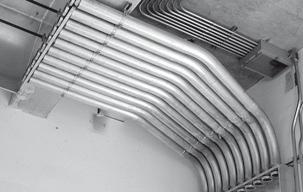 regulations. Electrical conduit provides very good protection to enclosed conductors from impact, moisture, and chemical vapors.