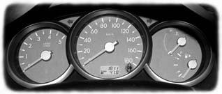 Instruments GAUGES A B C If the needle moves towards the red line, the engine is overheating. Stop the engine, switch the ignition off and determine the cause once the engine has cooled down.