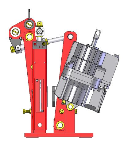 3 5 1.64 Fig. 16: 1.25 1.23 1.25 Release brake spring tension (3.14). If mounted: remove manual release lever (6.1), Roll carrier. Pull thruster-sided cotter pins from pins (1.23 and 1.25).