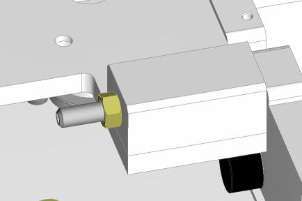 9 Mounting Application Head Also refer to the application head manual. Screw the application head onto the nozzle plate.
