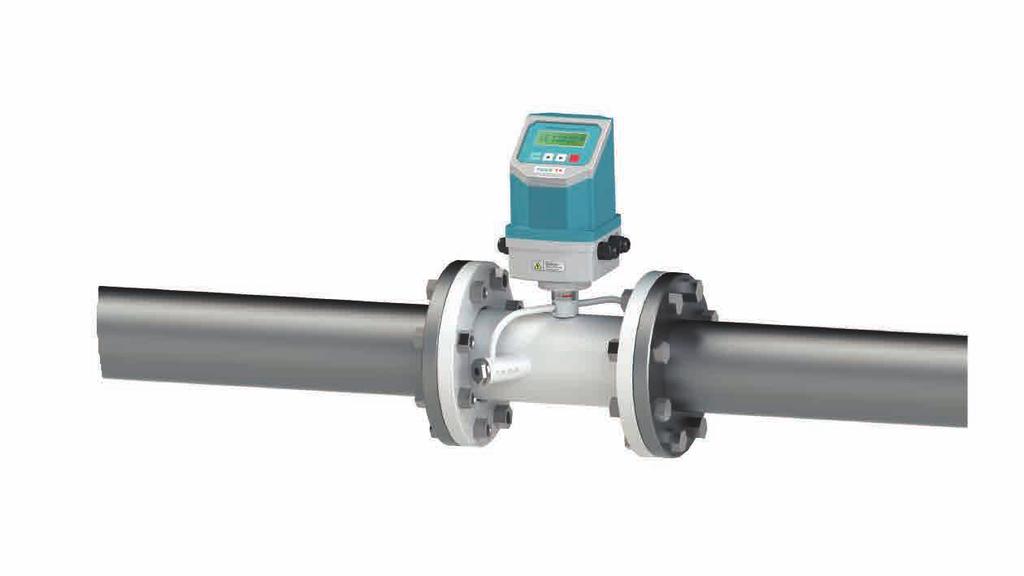 Standard Inline Ultrasonic Flow Meter(DN40mm~DN1000mm) The measuring range of Standard inline type